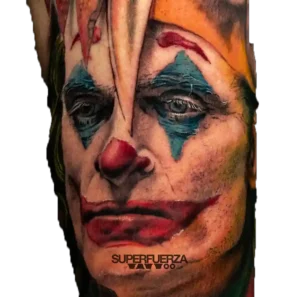 Superfuerza tattoo tatuajes color